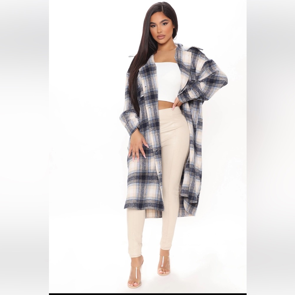 Paint the Town Plaid Shacket